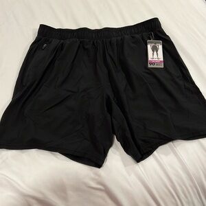 BNWT Men’s 90 degrees shorts with spandex liner